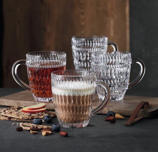Nachtmann Teeglas Ethno 392 ml 4-teilig Caj Mali Teeglas Teegläser Albanischer Bergtee Albanien 